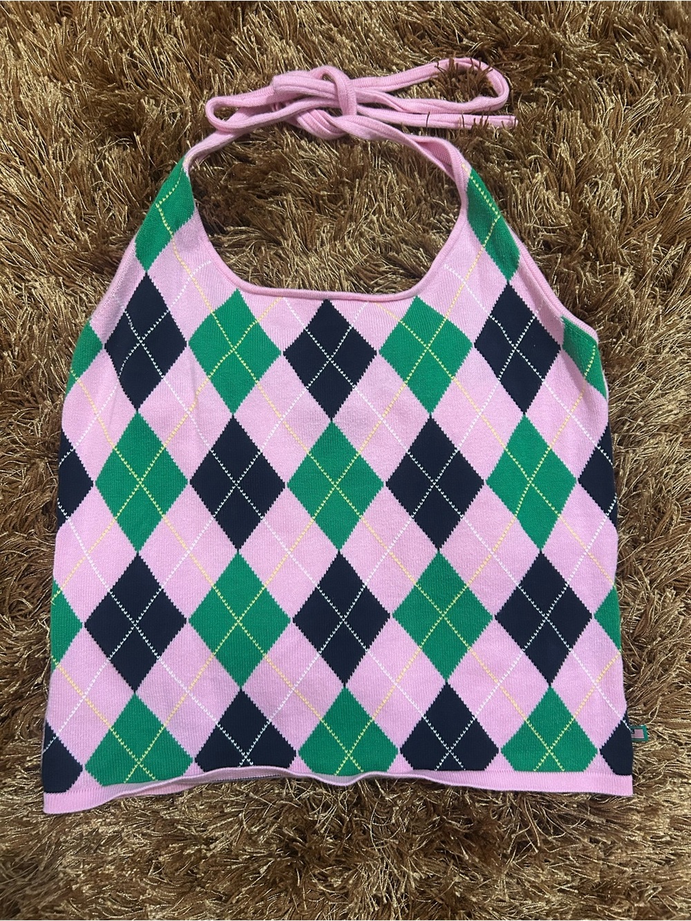 U.S. Polo Assn. Halter Tank Top